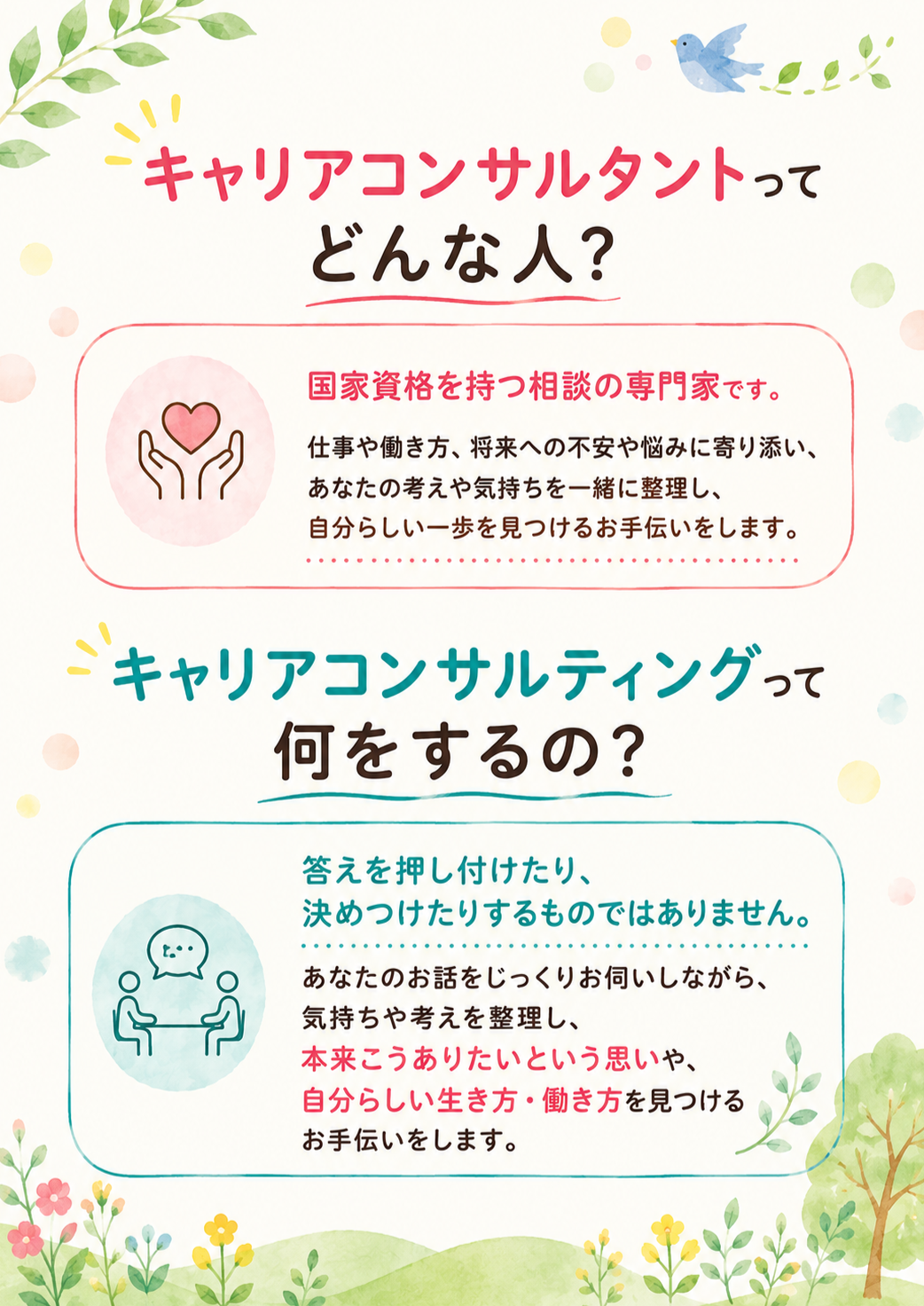 キャリアコンサルタントとは